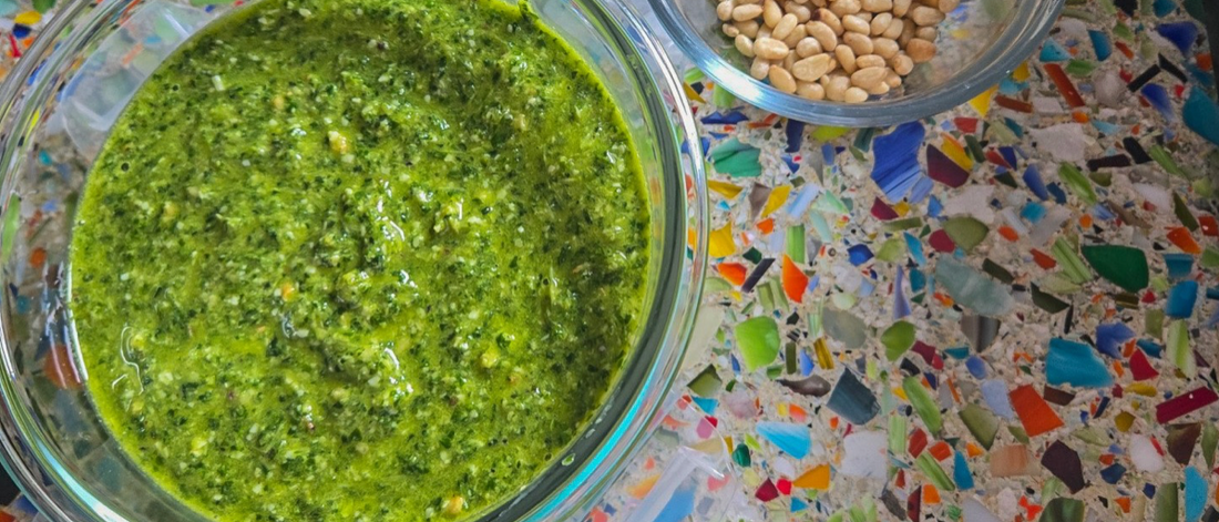 George's Microgreen Pesto